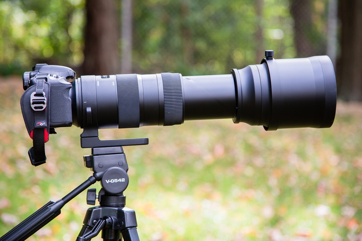 600mm telephoto lens