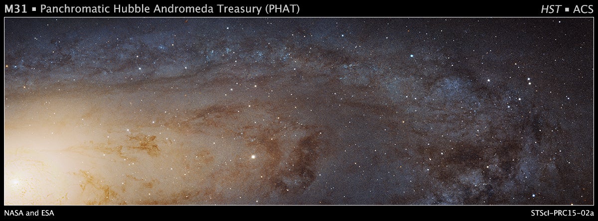 Andromeda 1.5 hot sale billion pixel image