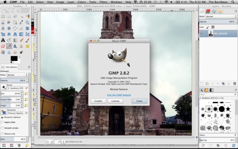 gimp for mac os 10.6.8