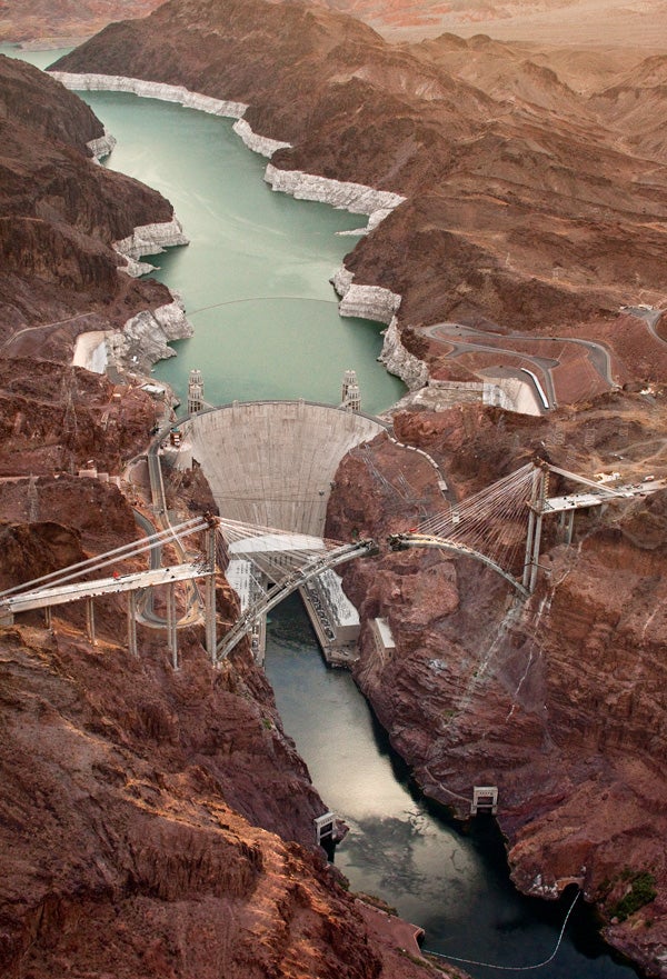 Backstory: Photographing the Building of the Hoover Dam Bypass Bridge