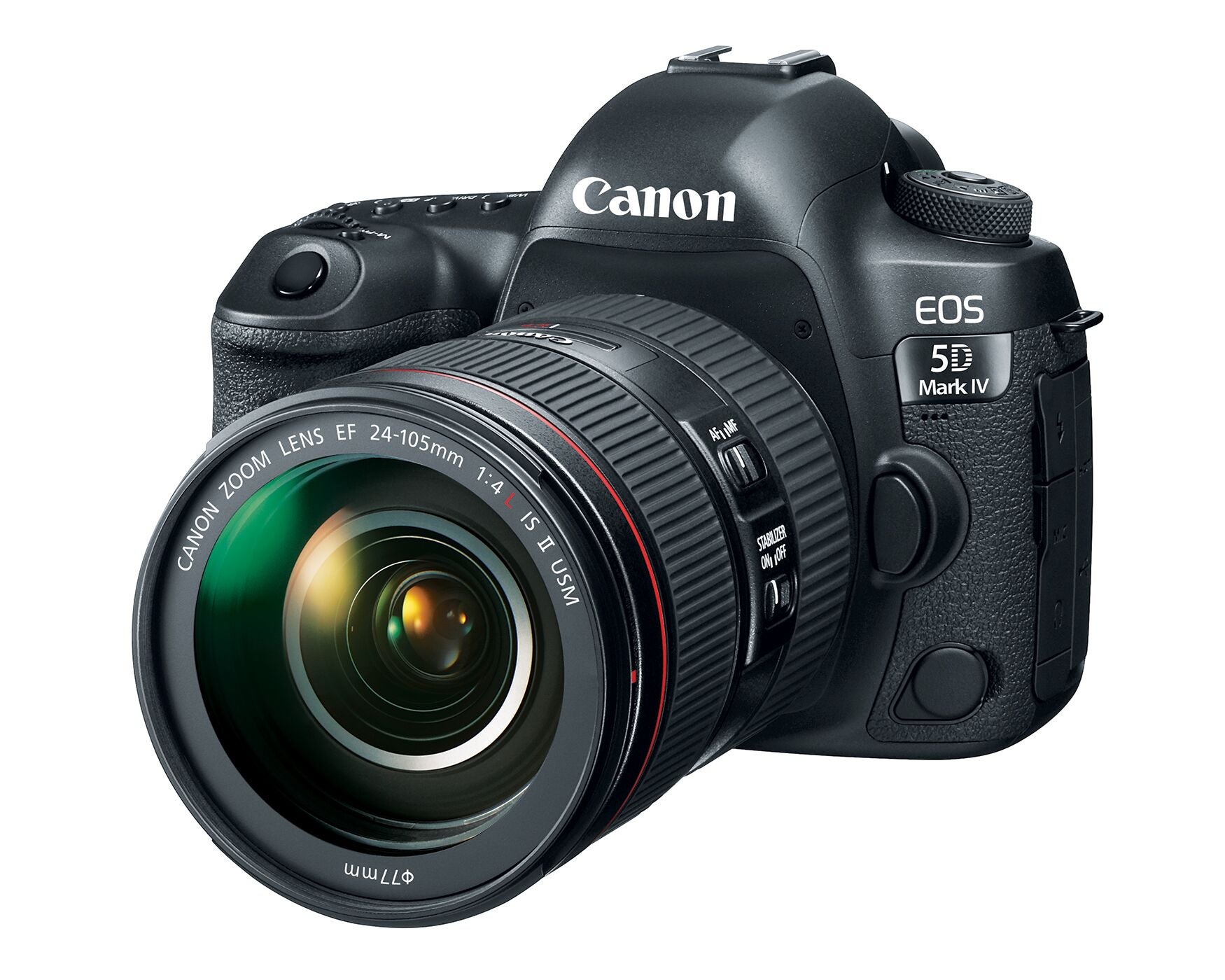 Canon EOS 5D Mark IV DSLR: 30.4-Megapixels, 4K Video, And