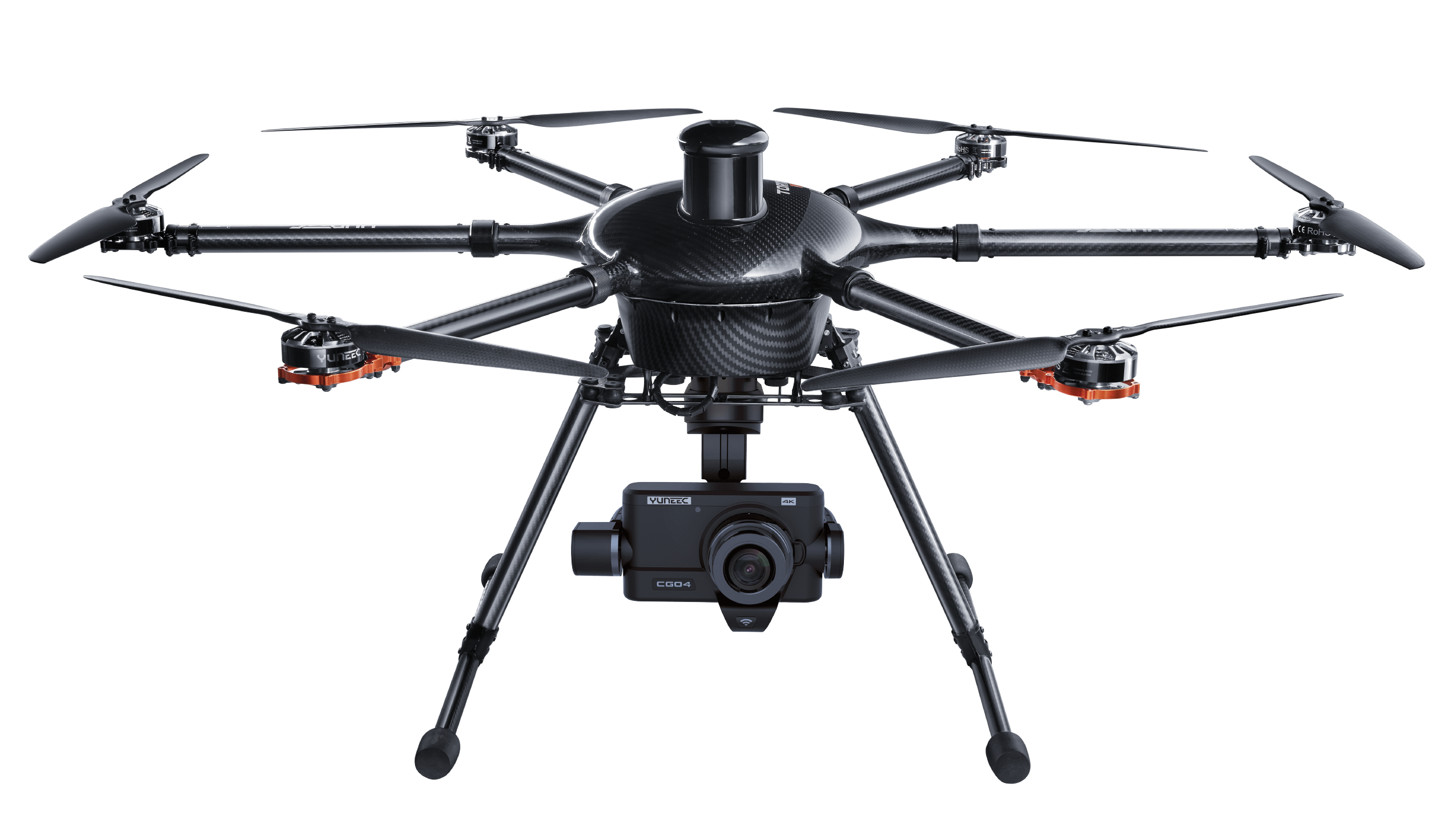 hexacopter drone with camera