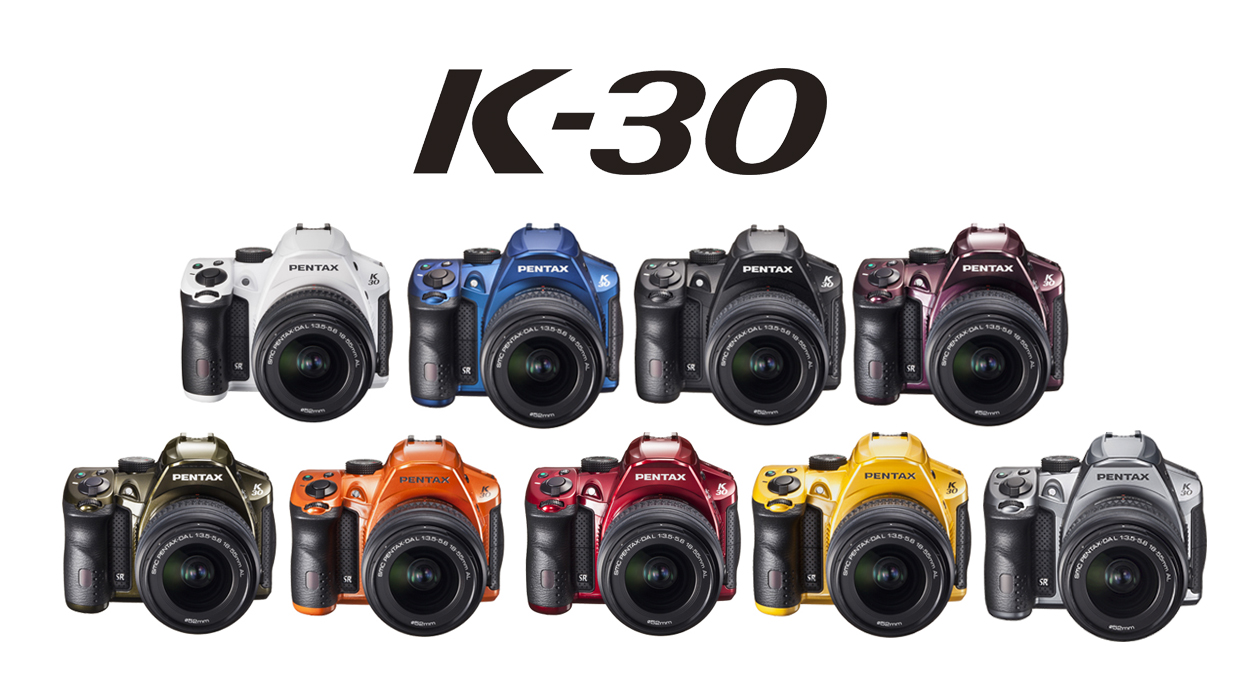 Pentax K-30 DSLR Gets 15 New Color and Finish Options | Popular