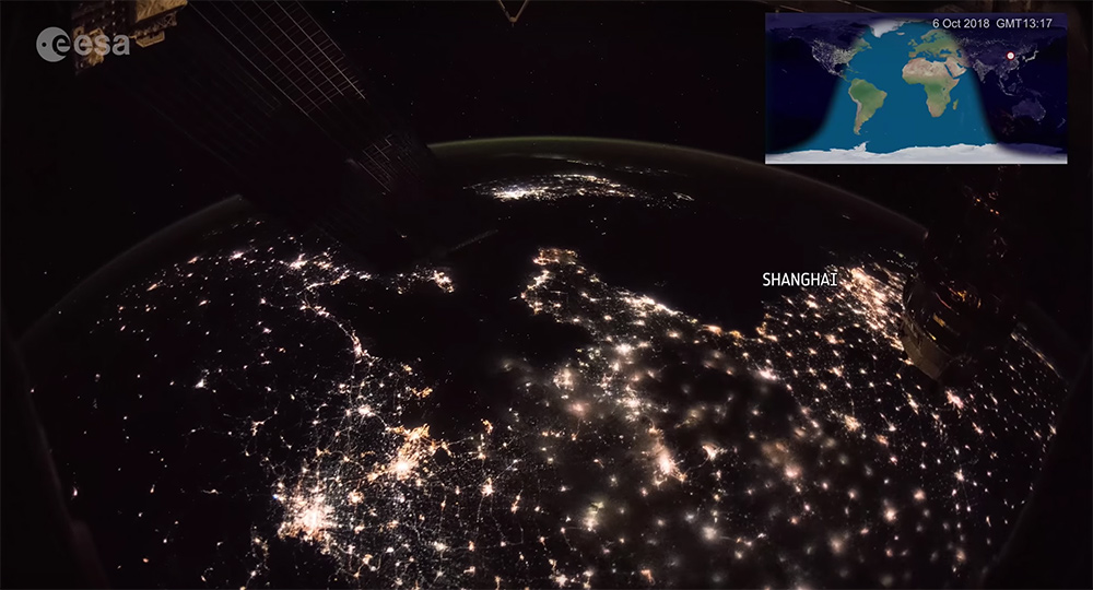 This 15 minute time-lapse from space takes you around the world twice