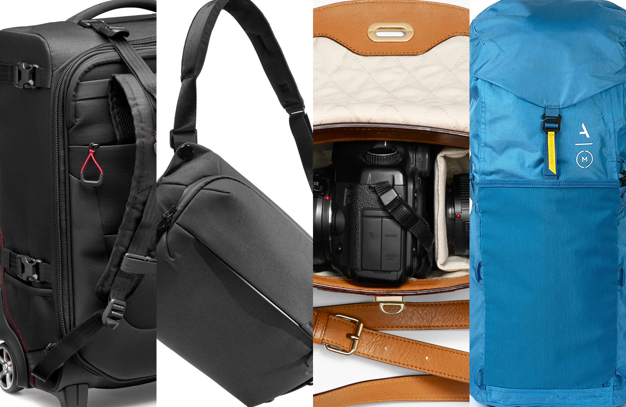 LOUIS VUITTON Authentic Women's New Wave Camera Bag Shoulder Bag Logo Black  | eBay