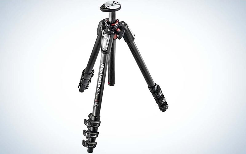 The Manfrotto is the best carbon fiber tripod.