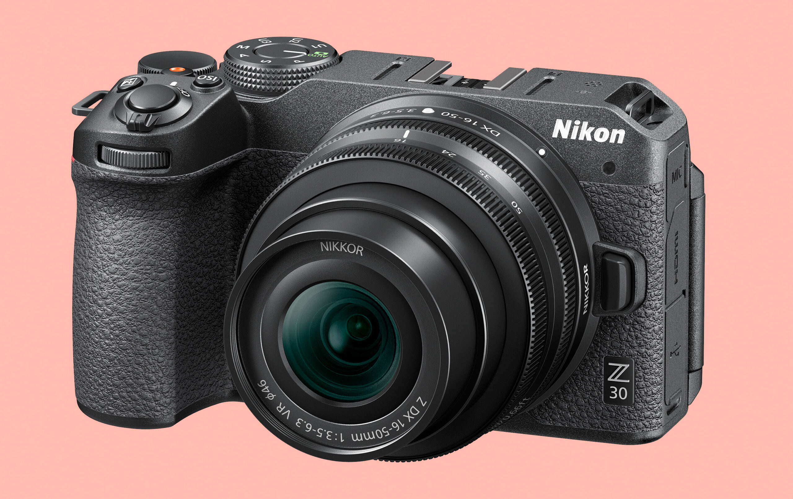 New gear: The Nikon Z30 shoots 4K for less