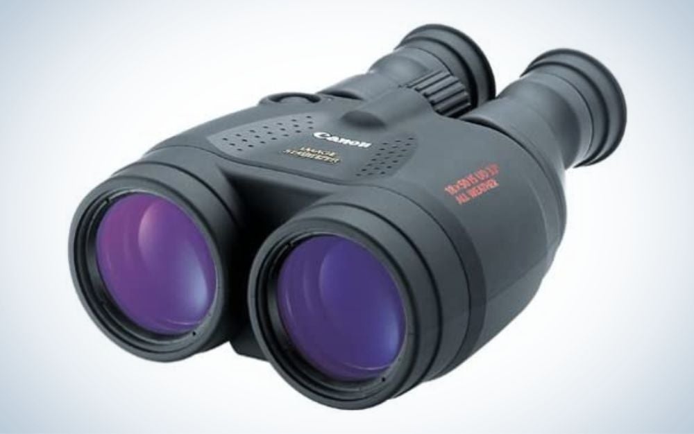 Canon image stabilised store binoculars