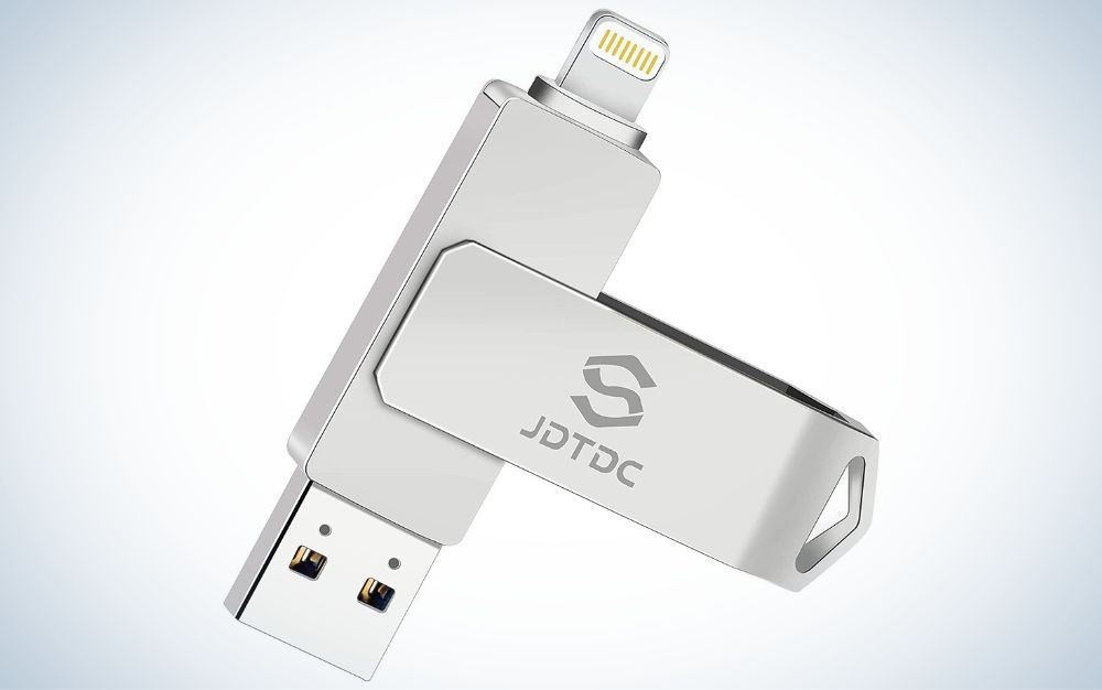 Clé USB iDiskk 512G pour iPhone, Stockage Lightning certifié MFi 3