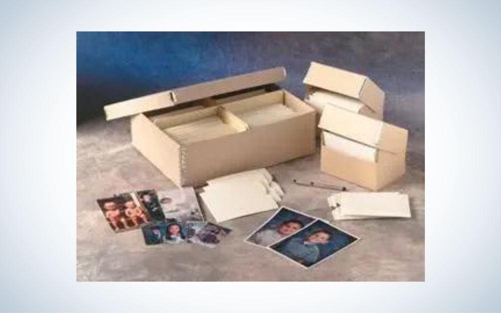 The right box for storing printed photos is designed for storing photos