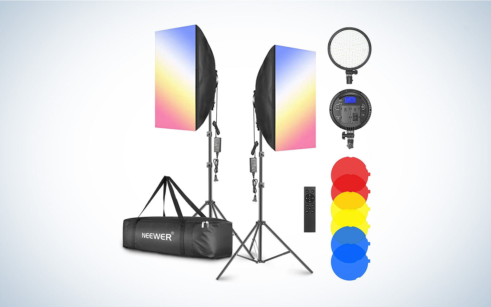 Neewer Advanced 2.4G 660 LED Video Softbox Light Kit - Gear Recommended by  Video Supply