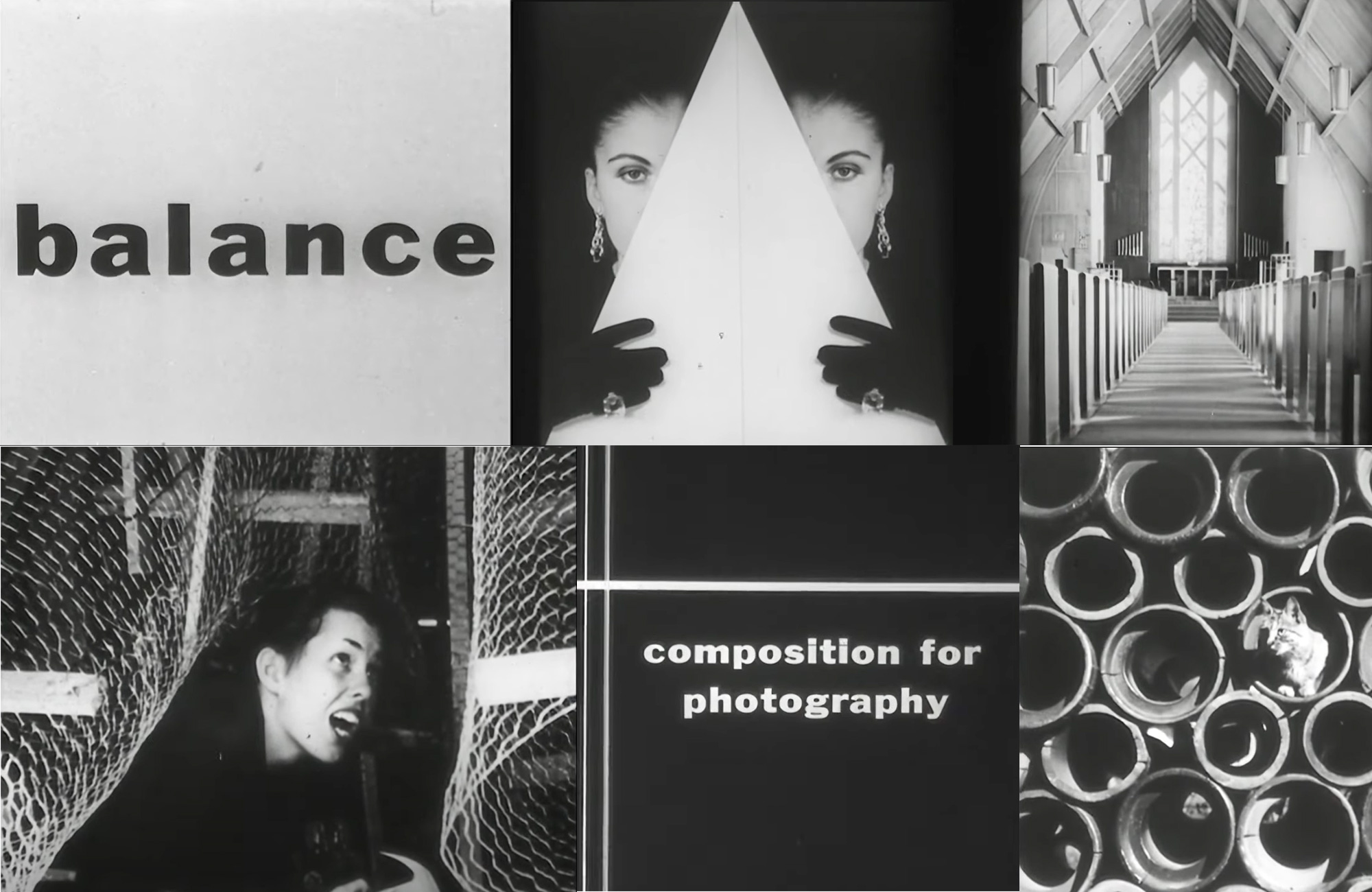 This video from 1949 offers offers photography composition tips everyone should know