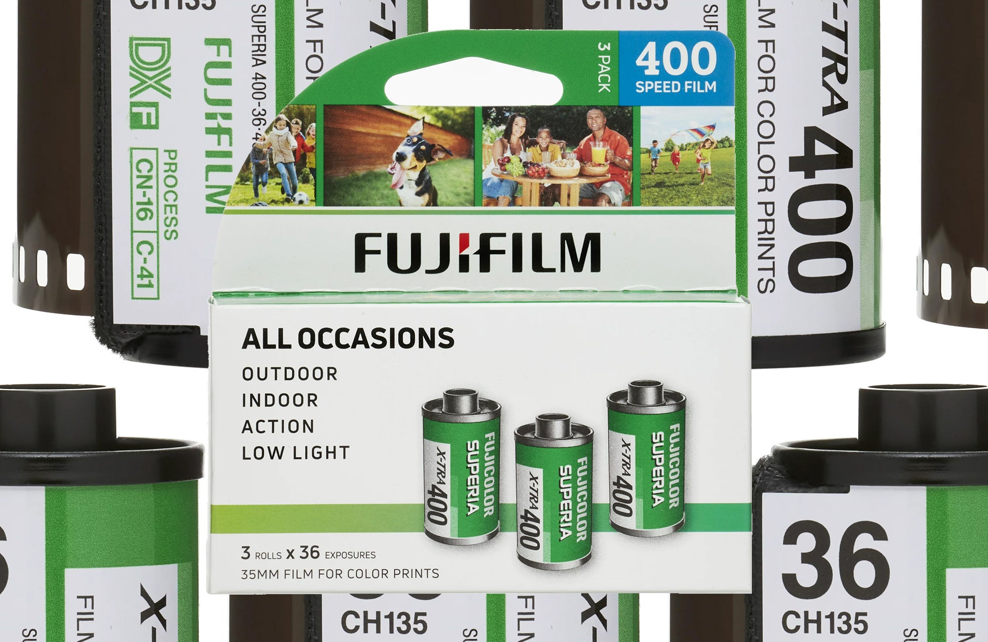 Walmart has Fujifilm Superia X-TRA 400 35mm film in-stock for very