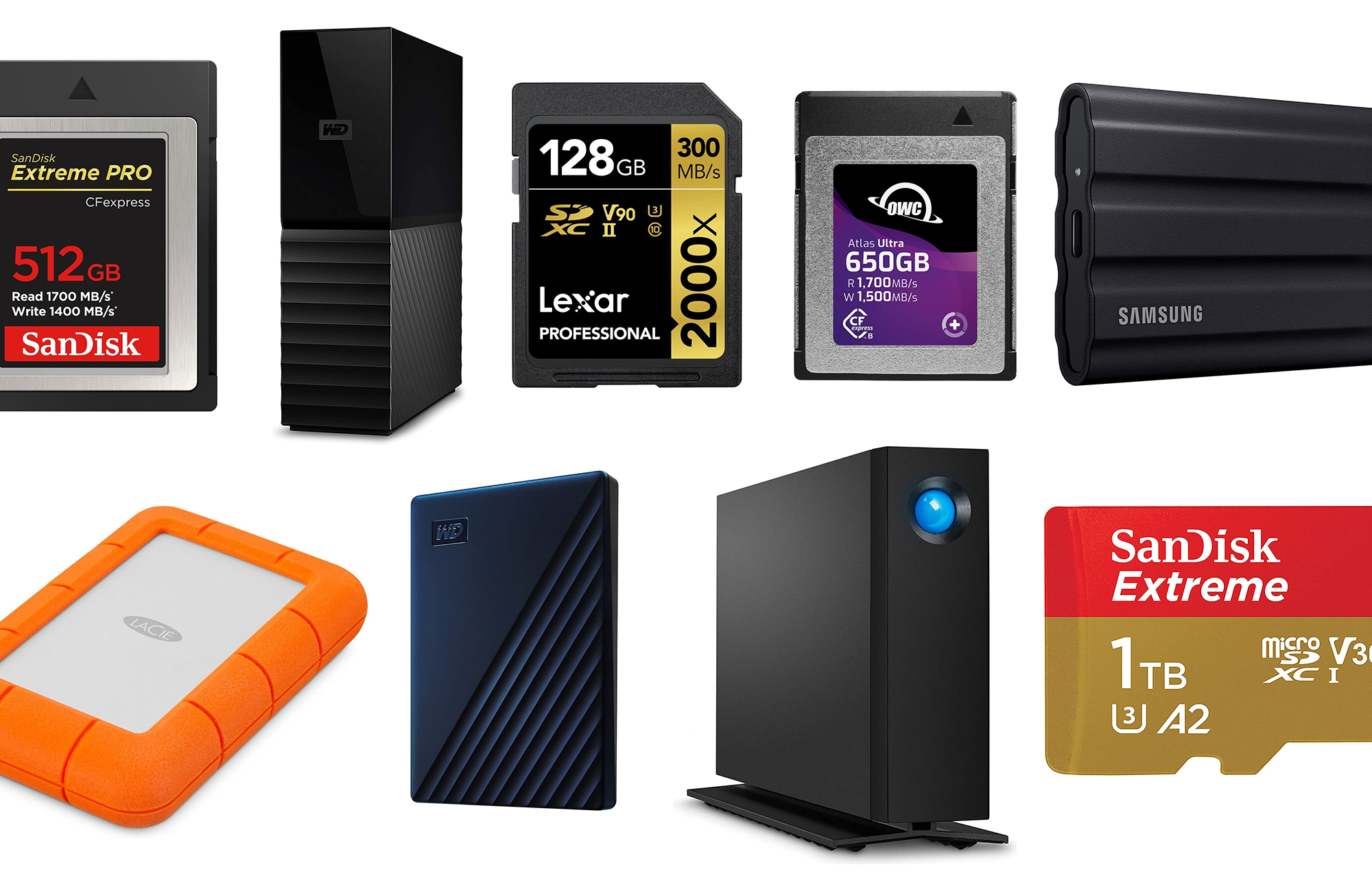 The best Memorial Day memory card and storage deals: SDs, SSDs, and more