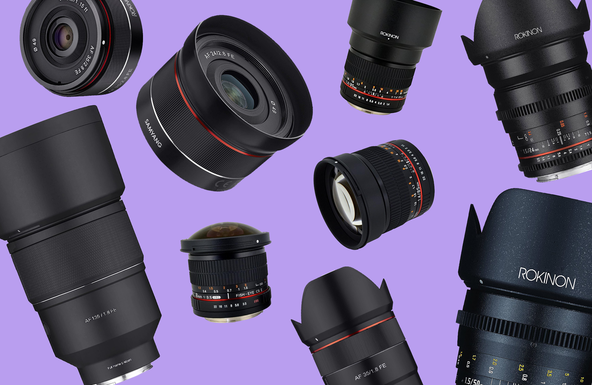 Amazon Prime Day deals: Rokinon & Samyang lenses for Sony, Nikon, Canon, and Fujifilm