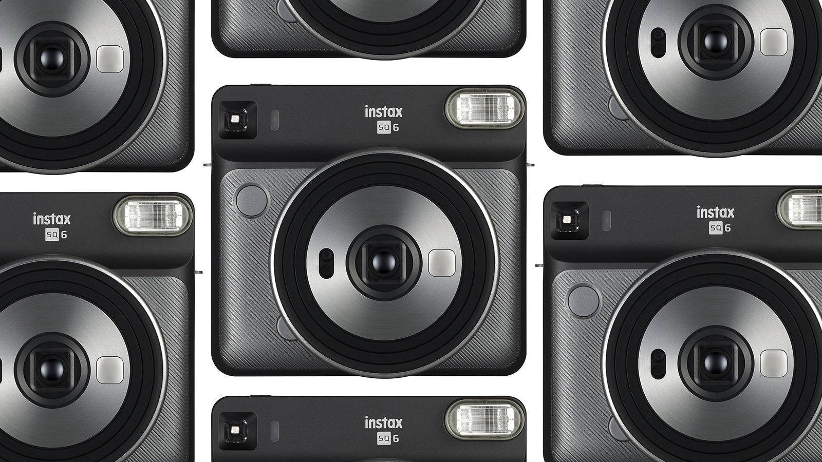 Fujifilm instax SQUARE SQ6 Instant Film Camera - Graphite Grey for